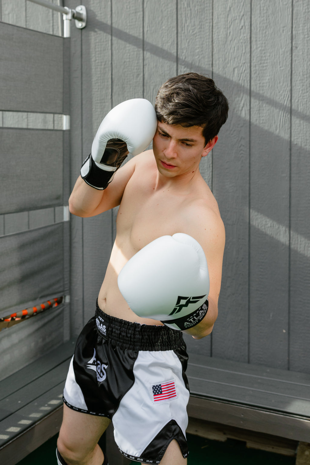 Atlas Genuine Leather Boxing Gloves