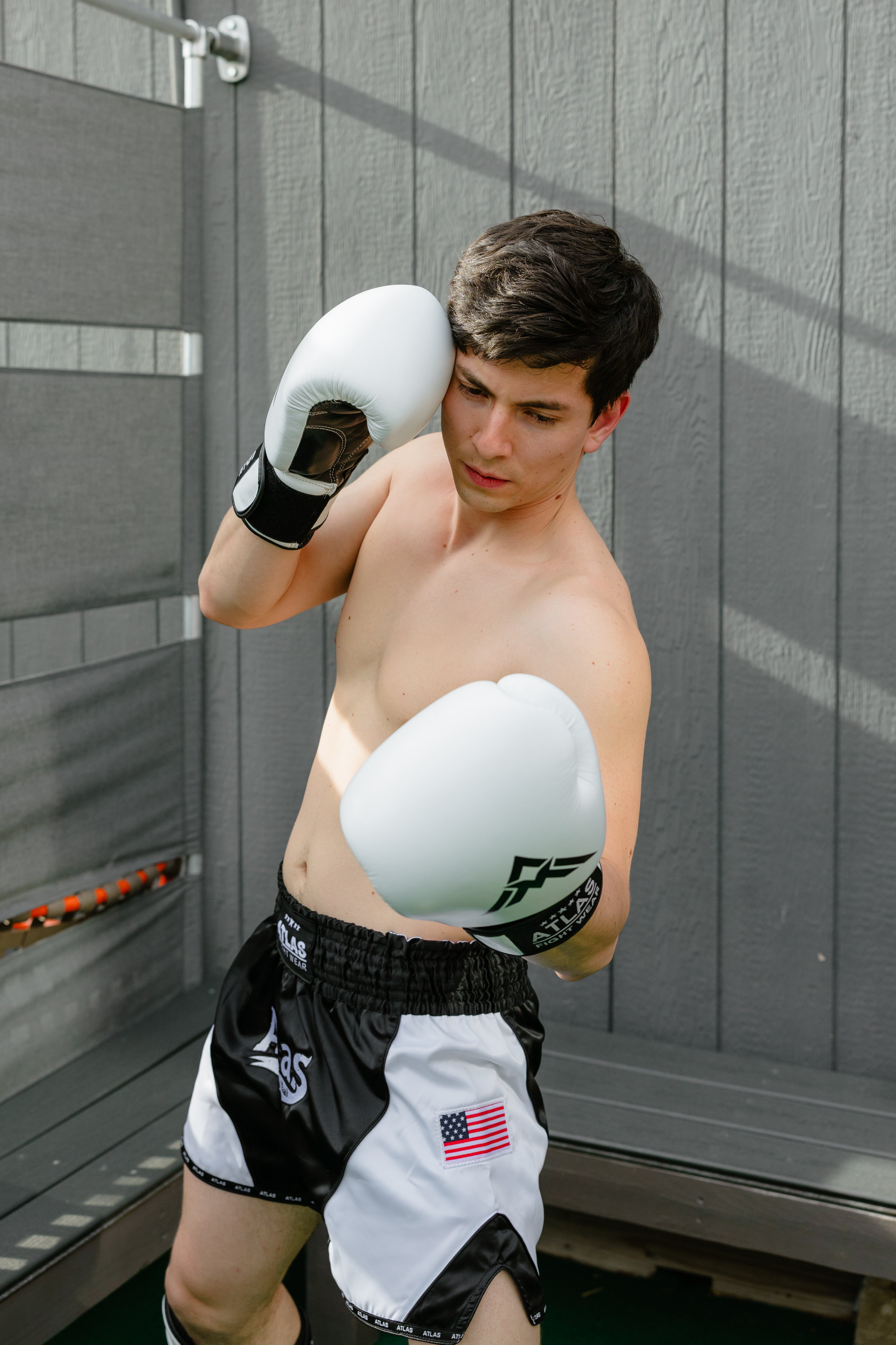 Atlas Genuine Leather Boxing Gloves