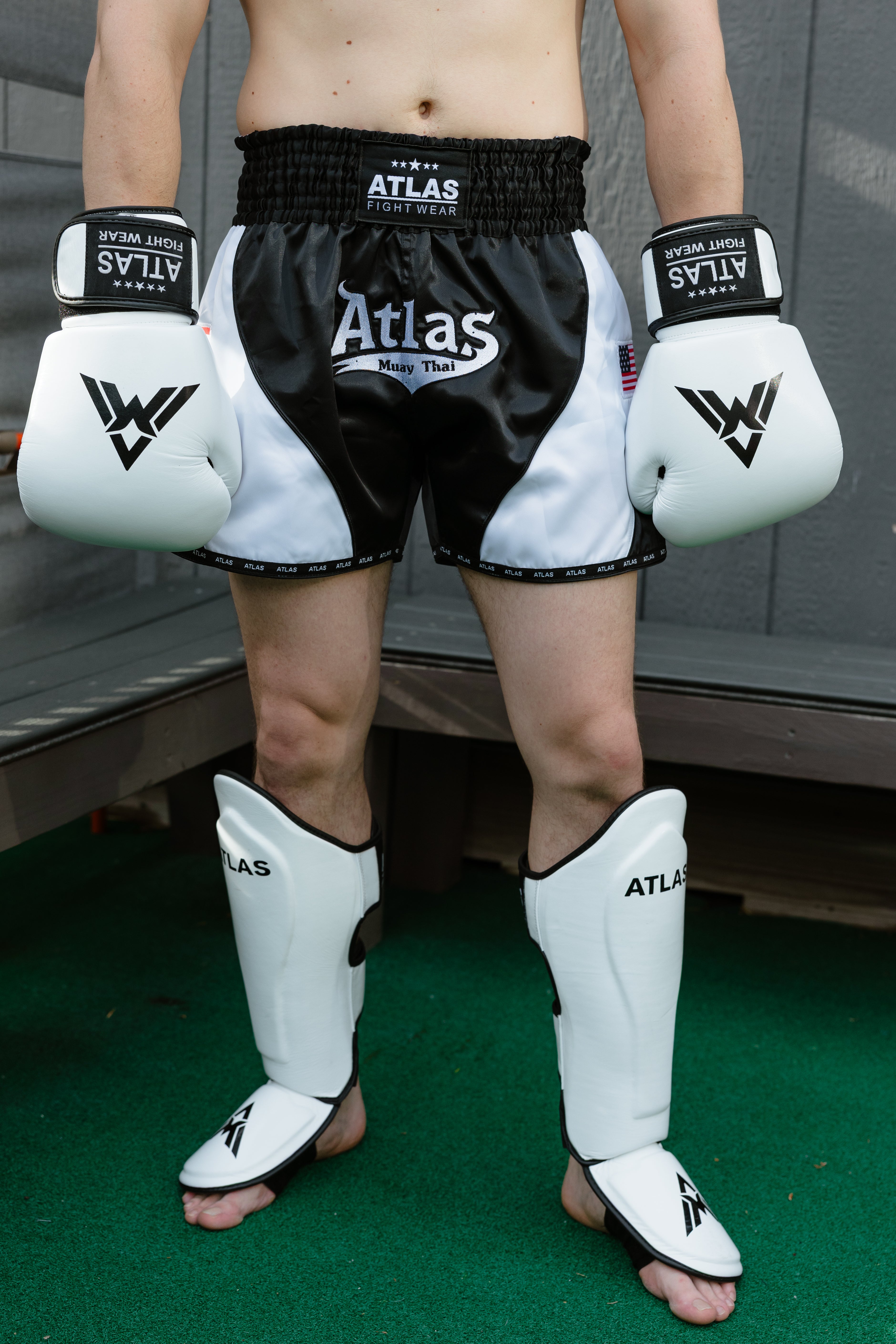 Atlas Genuine Leather Shin Guards