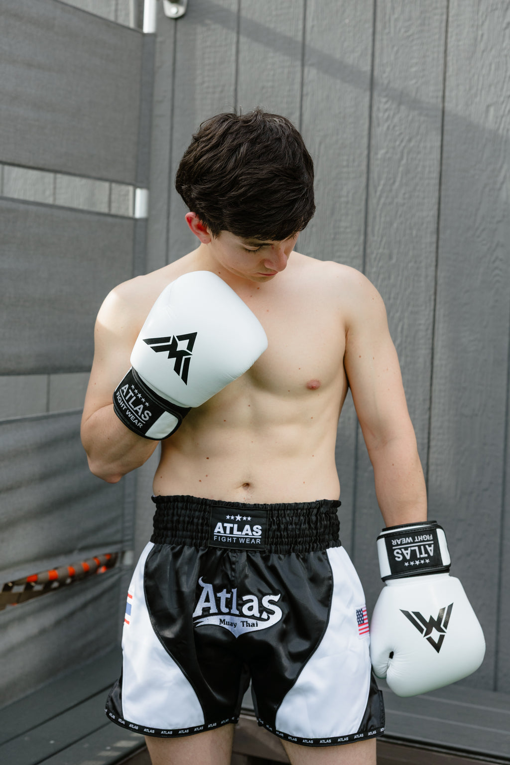 Atlas Genuine Leather Boxing Gloves